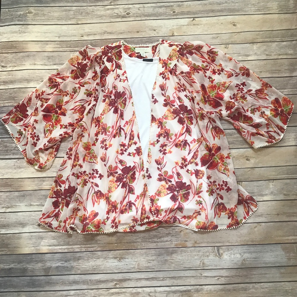 Forever 21 Floral Kimono